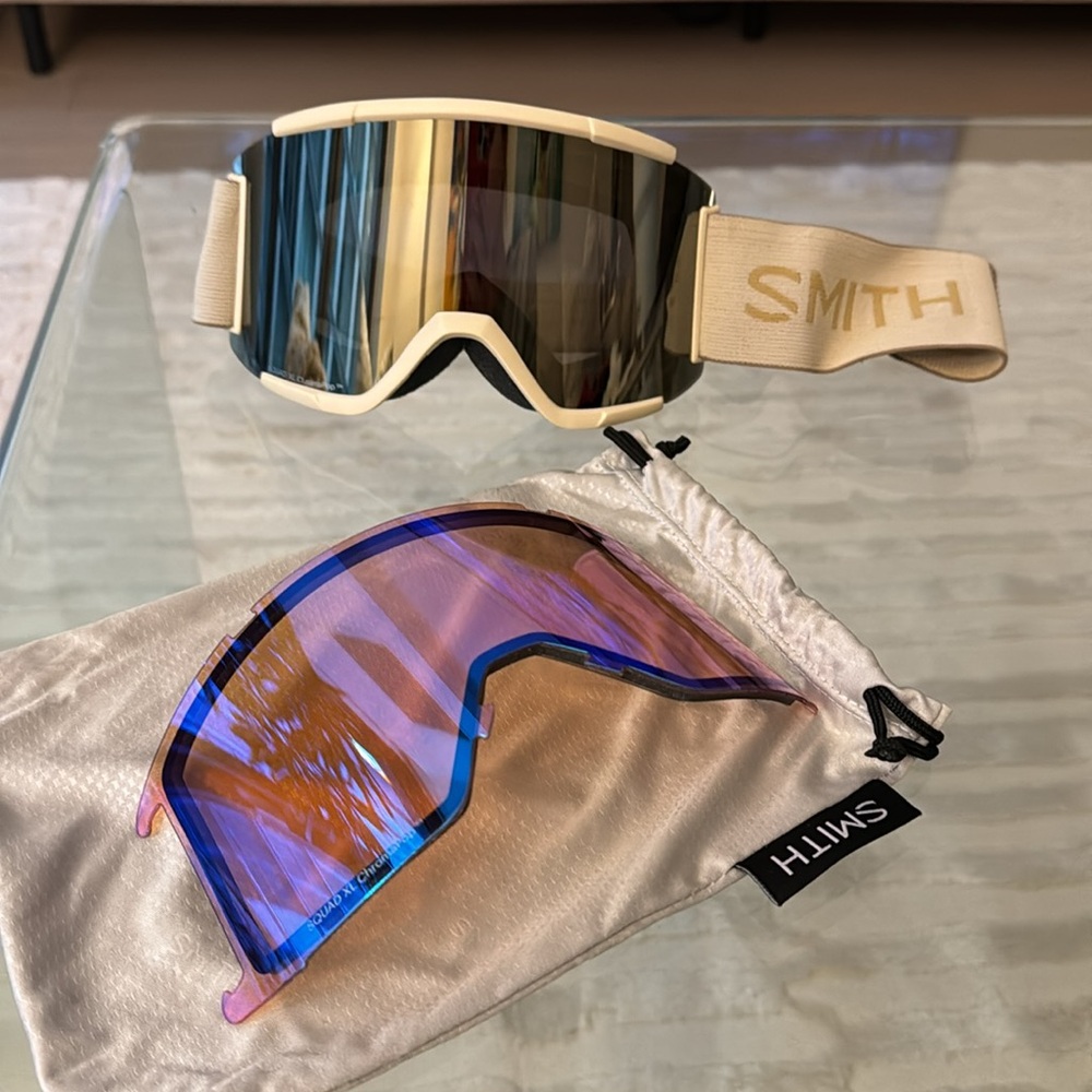 Smith Optics XL Low Bridge ChromaPop Ski / Snow Goggles